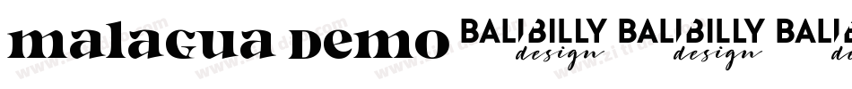 Malagua Demo字体转换